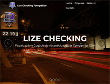 Tablet Screenshot of lize.com.br